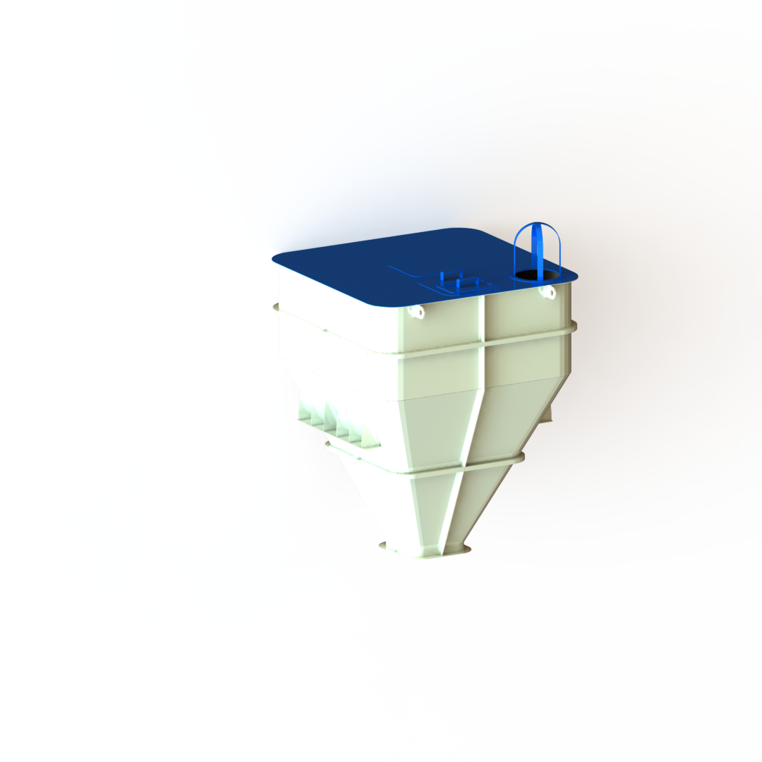 Caçamba de Espera para Fábricas de Ração